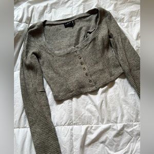 Urban cropped sweater top